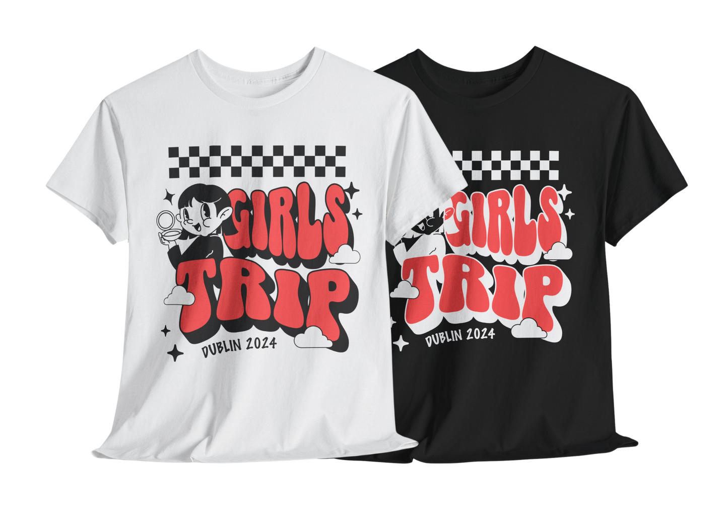 Camisa personalizada de viaje para niñas 2024, camisa de vacaciones para niñas, camisa de viaje de fin de semana, camisa de viaje de vacaciones de verano, despedida de soltera divertida, camisetas del equipo de destino