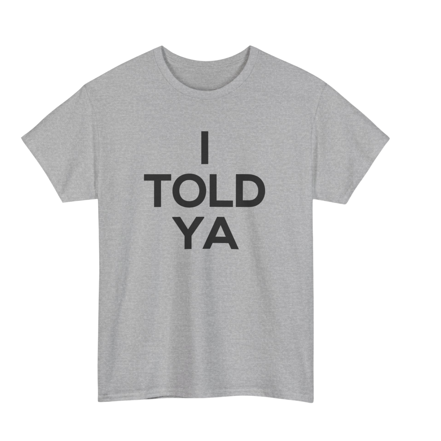 ¡La ya icónica camiseta "I TOLD YA" de Zen-daya de la película Challengers!