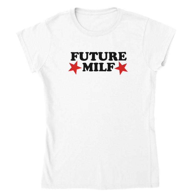 Future Milf Crop Top - Camisa divertida Y2K