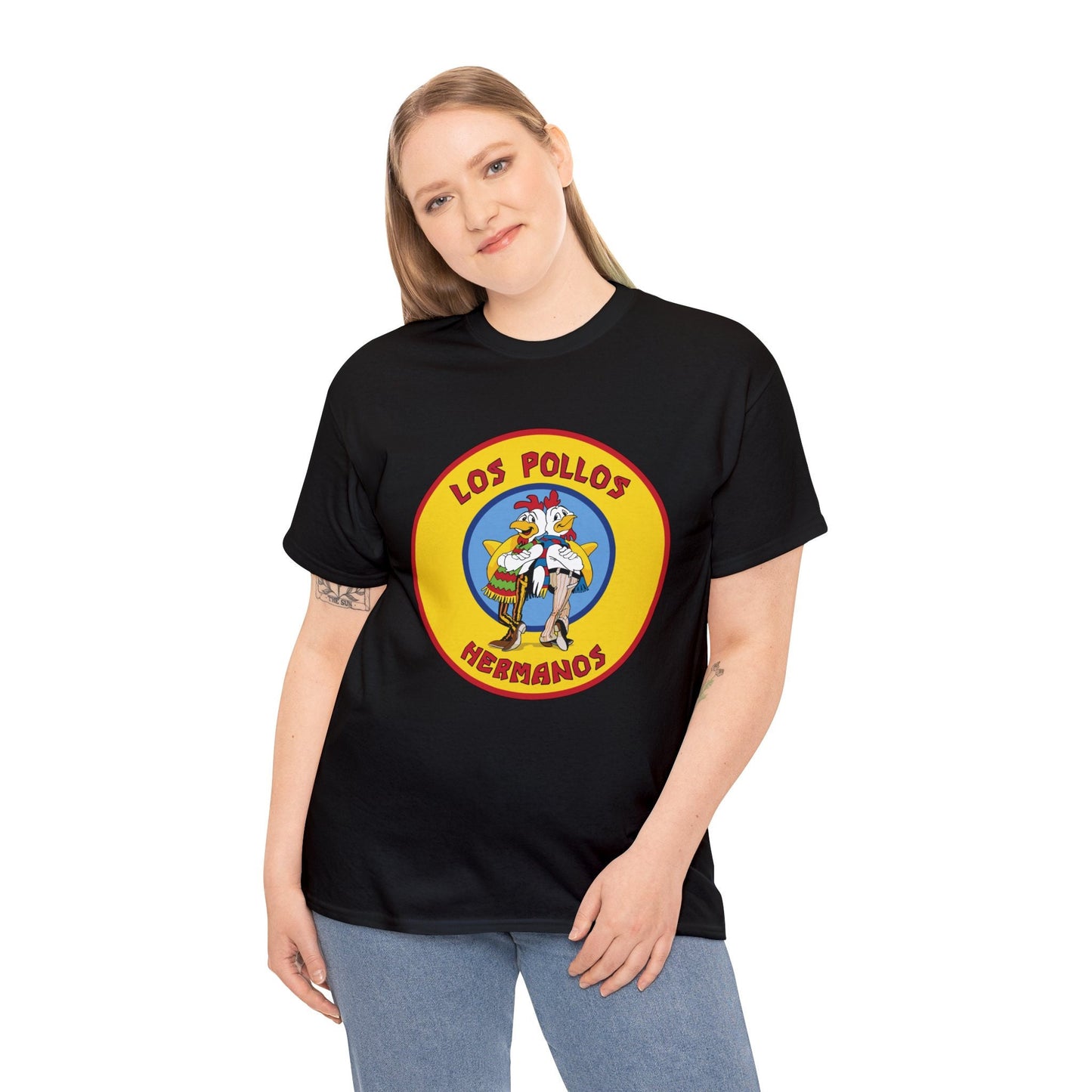 Los Pollos Hermanos T-shirt, Breaking Bad Shirt, Chicken Brothers Logo Los Pollos T-shirt ,Better Call Saul T-Shirt Heisenberg Sweater Tee