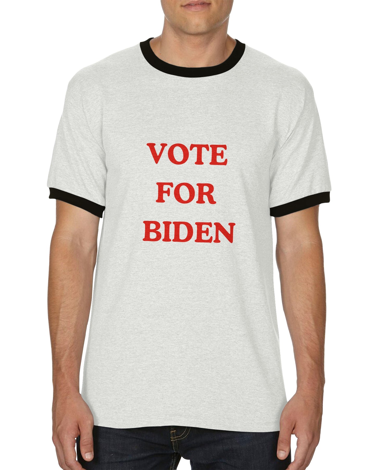 Camiseta con anillo "Vote For" personalizable unisex