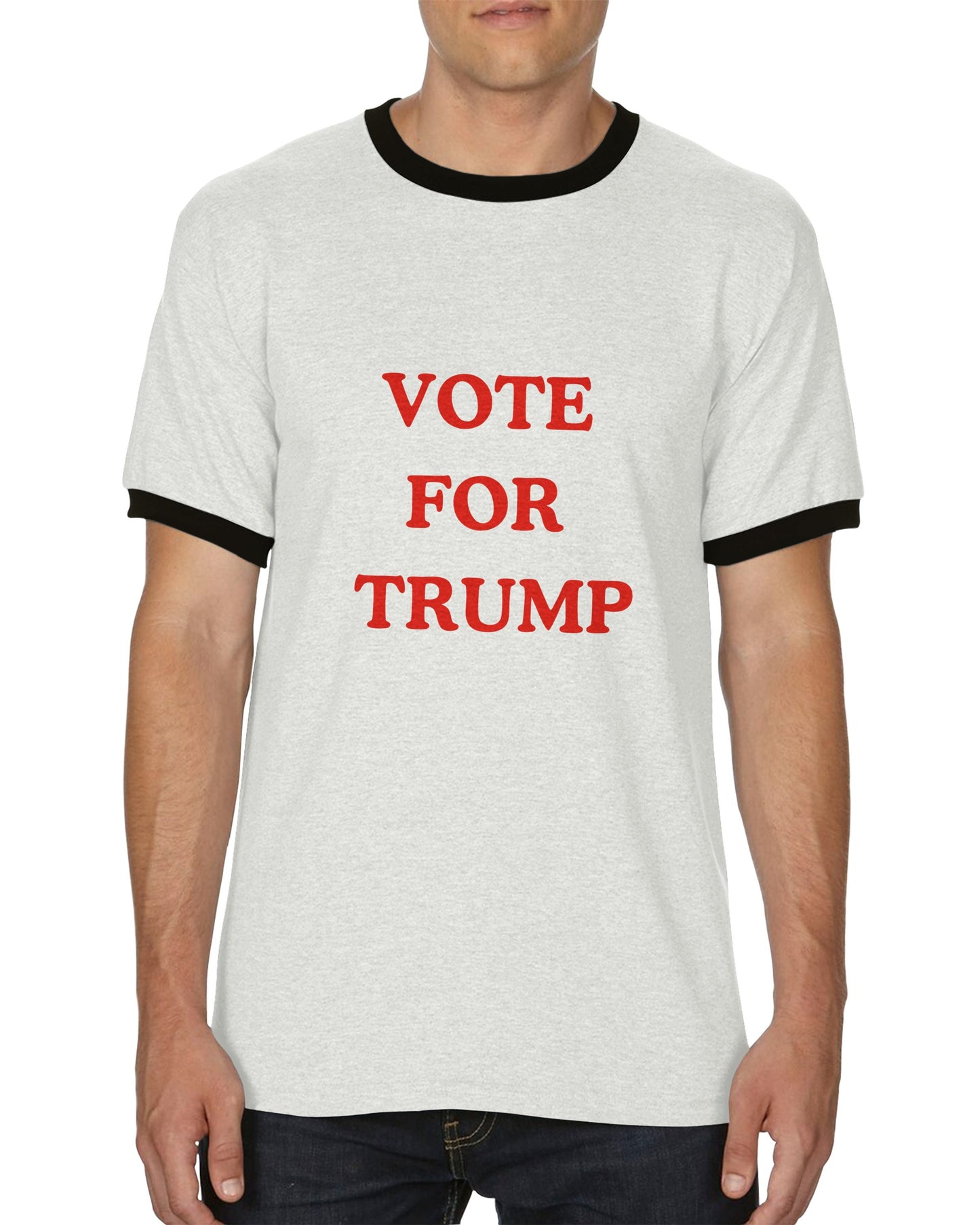 Camiseta con anillo "Vote For" personalizable unisex
