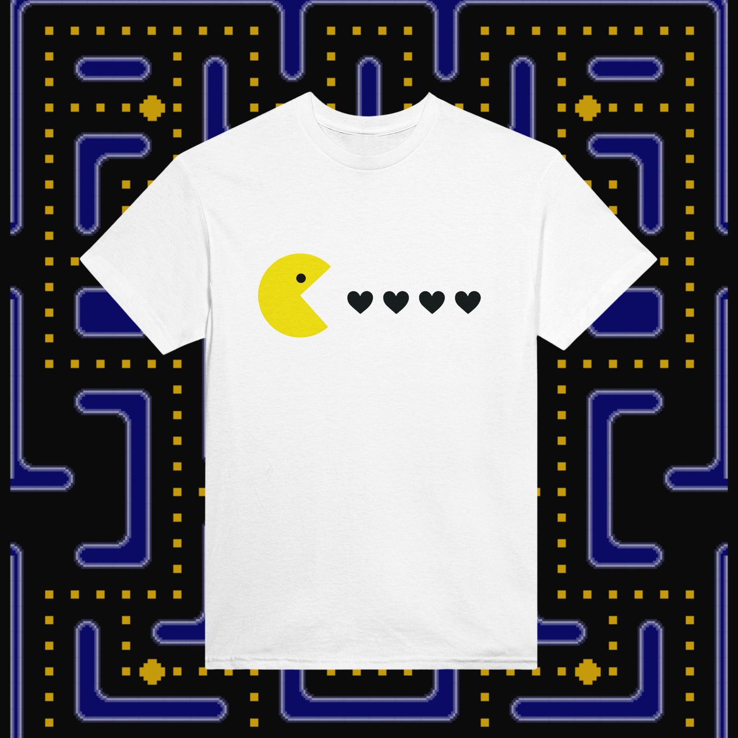 Camisa a juego del fantasma de Pac-man | Camiseta Pareja Gaming