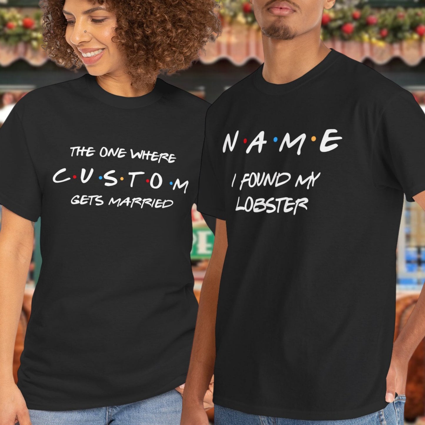 Custom The One Where Bride & Bridesmaid Shirt | Friends Team Bride Shirts, Bachelorette Party Bridesmaid Tee | Hen Do Party T-shirts