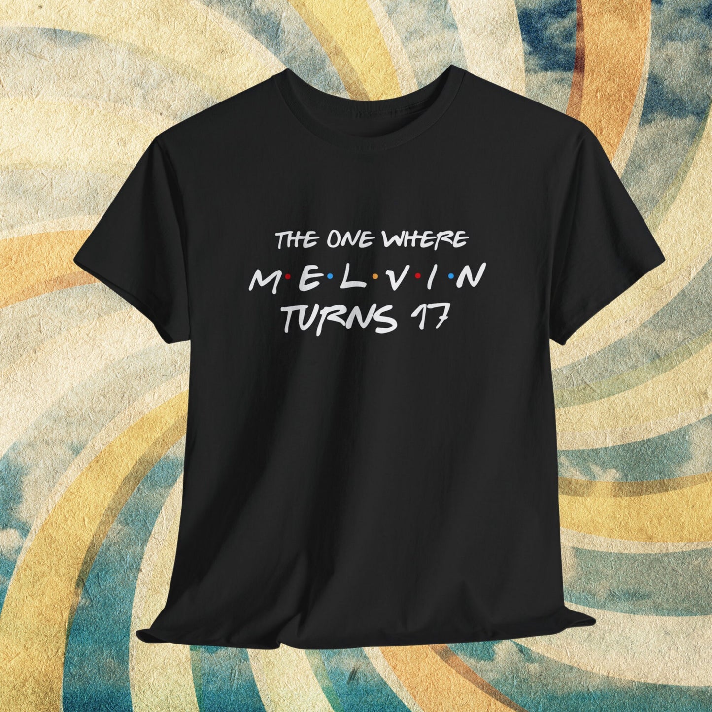 Custom Friends Birthday T shirt, Personalised The One Where Name turns any Age, Custom Birthday Gift, Unique Birthday Party Group Outfits