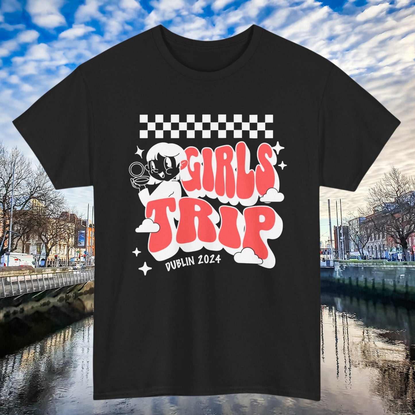 Friends Trip 2024, Personalized Friends Vacation T Shirt Gift, Custom Destination Matching Tee, Friends Travel Outfit, Friends Squad Shirt