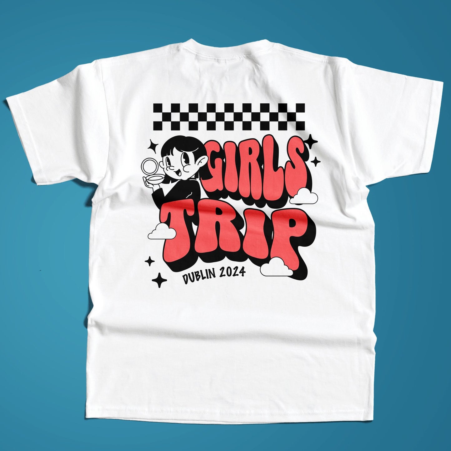 Custom Girls Trip 2024 Shirt, Girls Vacation Shirt, Weekend Trip Shirt, Summer Vacation Trip Shirt, Funny Hen Party, Destination Squad Tees