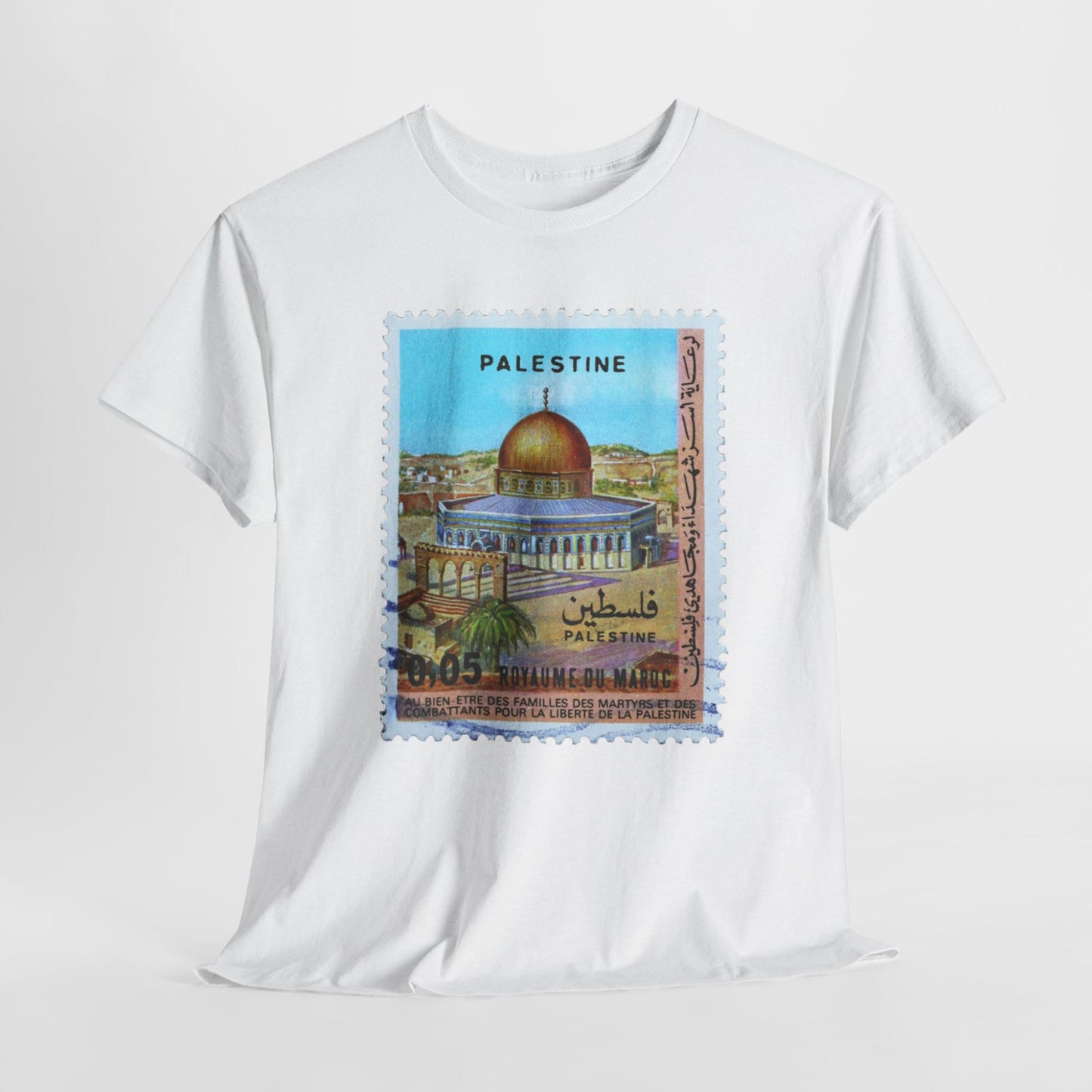 Authentic Vintage Palestinian Postage Stamp Tee: A Symbol of Peace and Resistance