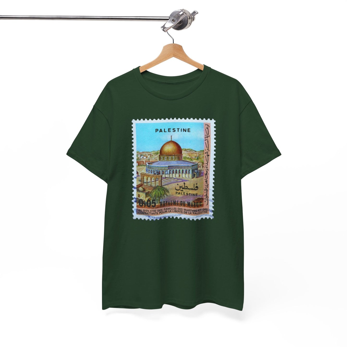 Authentic Vintage Palestinian Postage Stamp Tee: A Symbol of Peace and Resistance