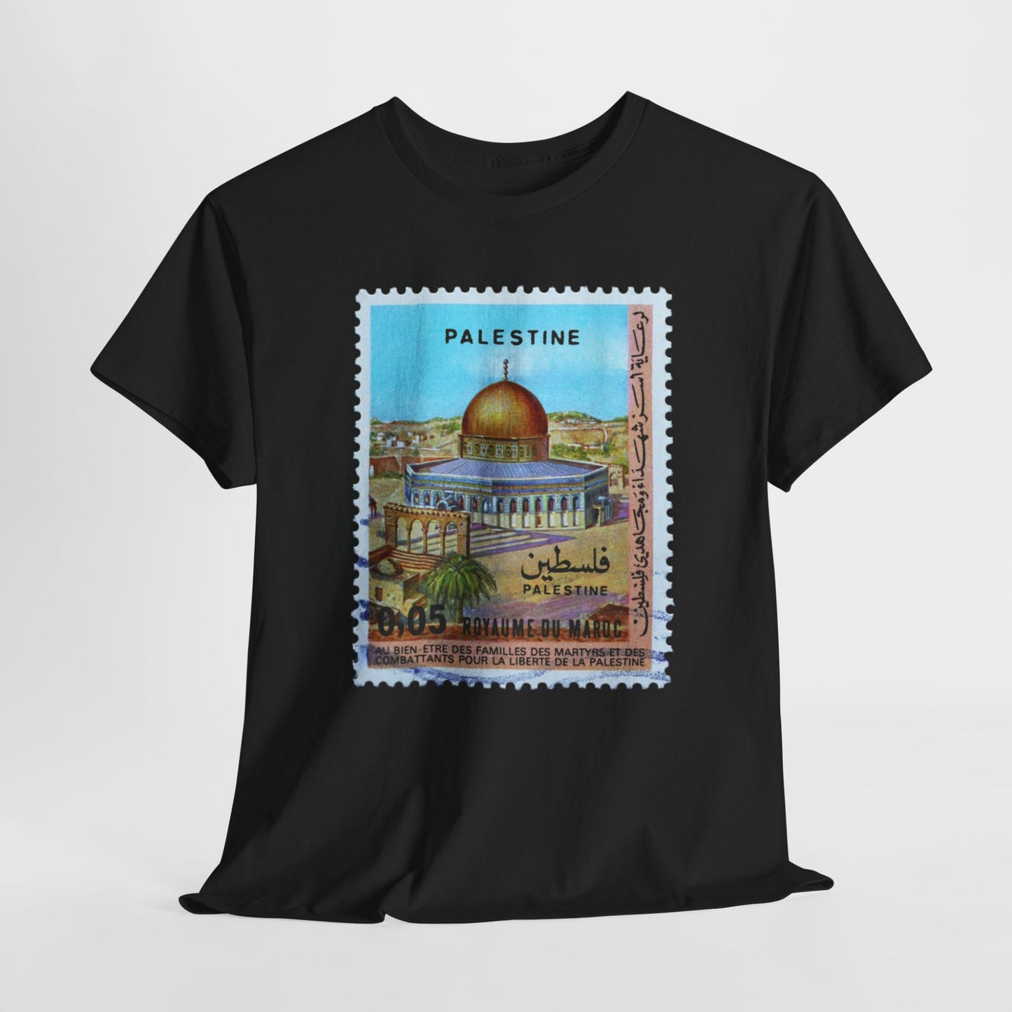 Authentic Vintage Palestinian Postage Stamp Tee: A Symbol of Peace and Resistance
