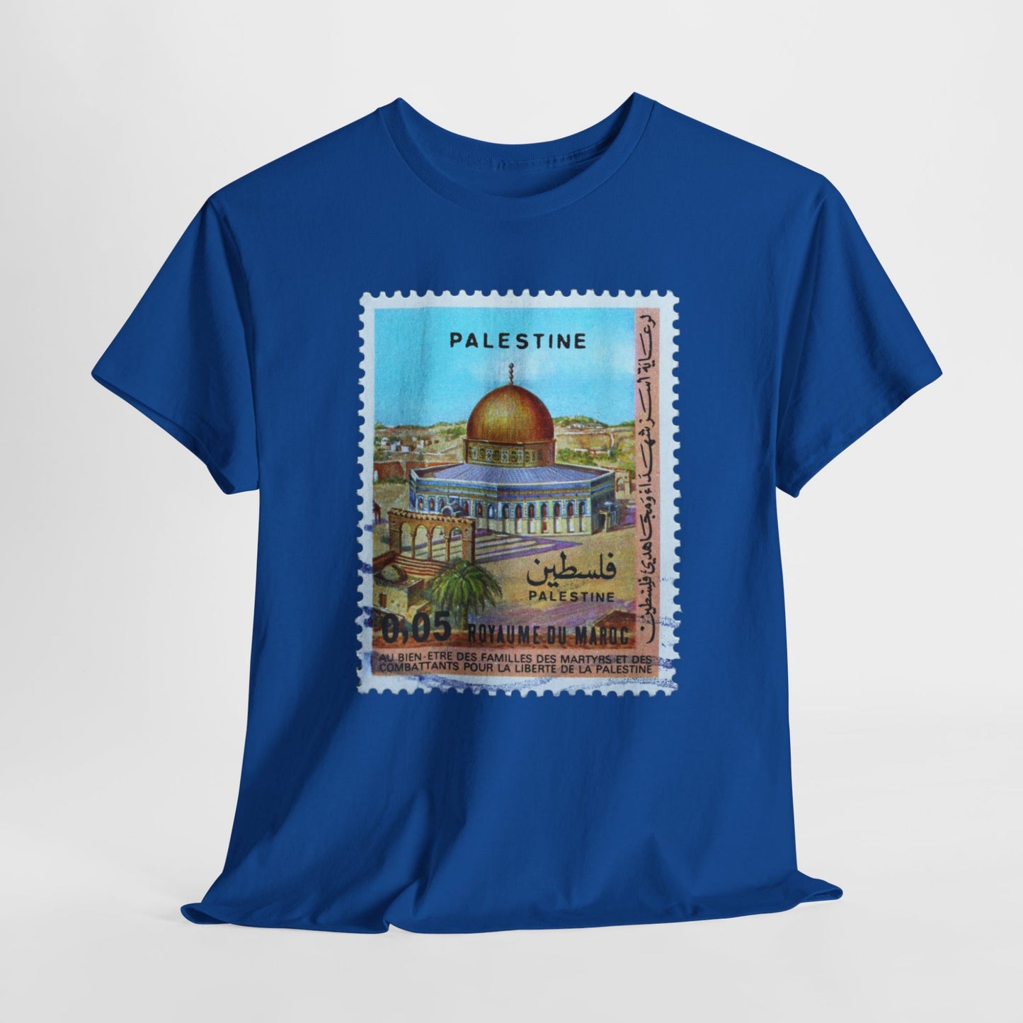 Authentic Vintage Palestinian Postage Stamp Tee: A Symbol of Peace and Resistance