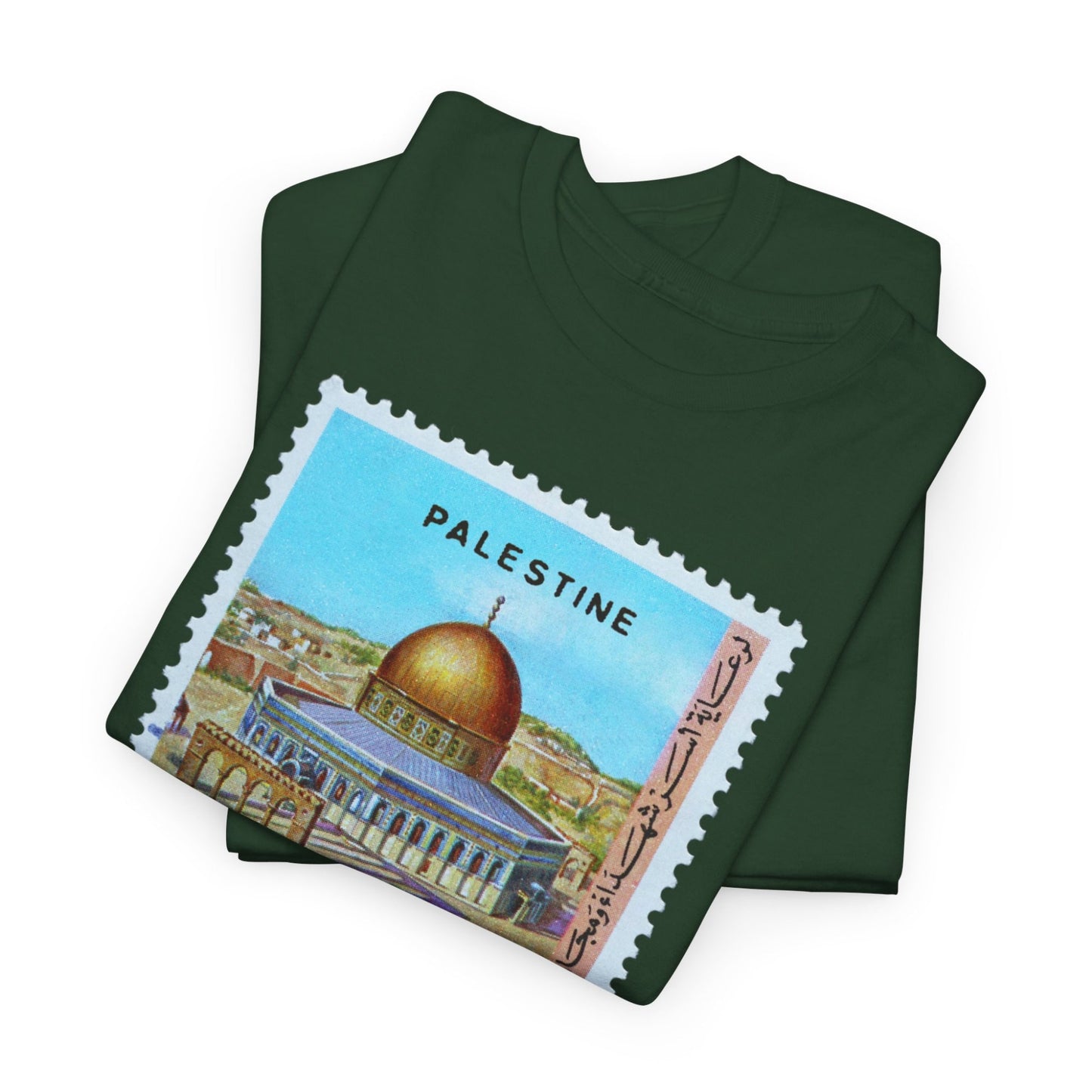 Authentic Vintage Palestinian Postage Stamp Tee: A Symbol of Peace and Resistance