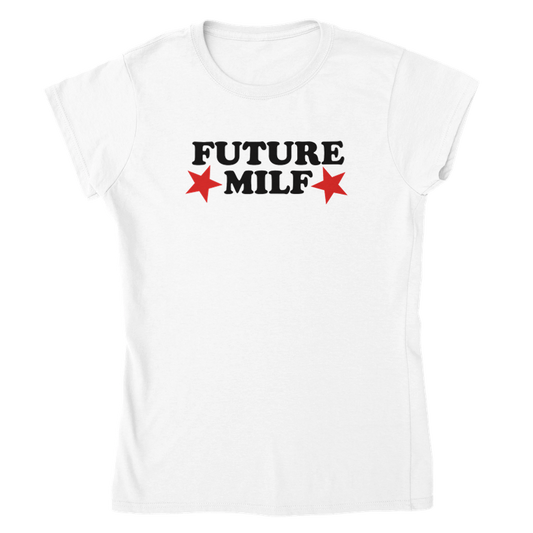 Future Milf Crop Top - Funny Y2K Shirt