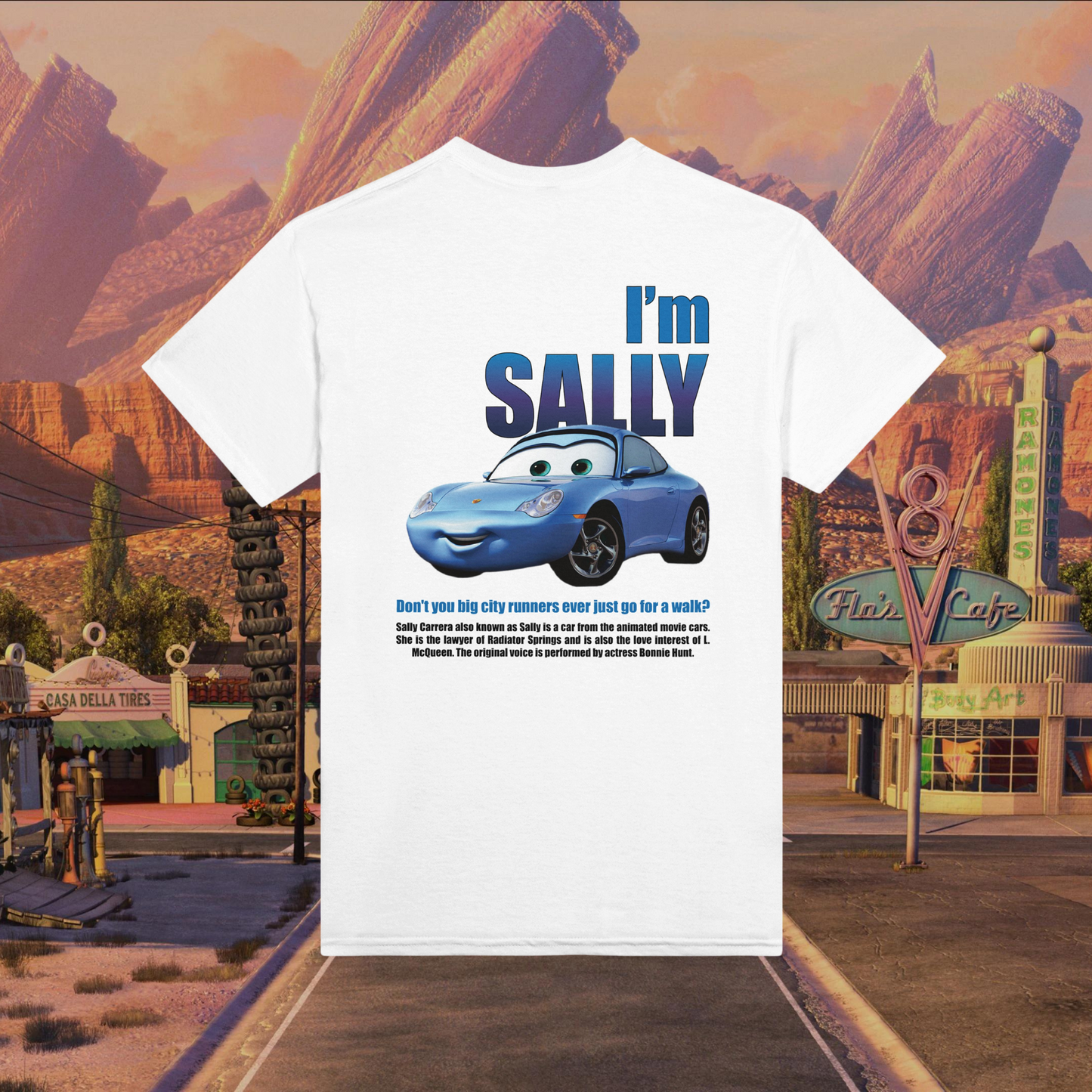 Cars Couple T-shirts: L. McQueen and Sally Matching Shirts for Fans