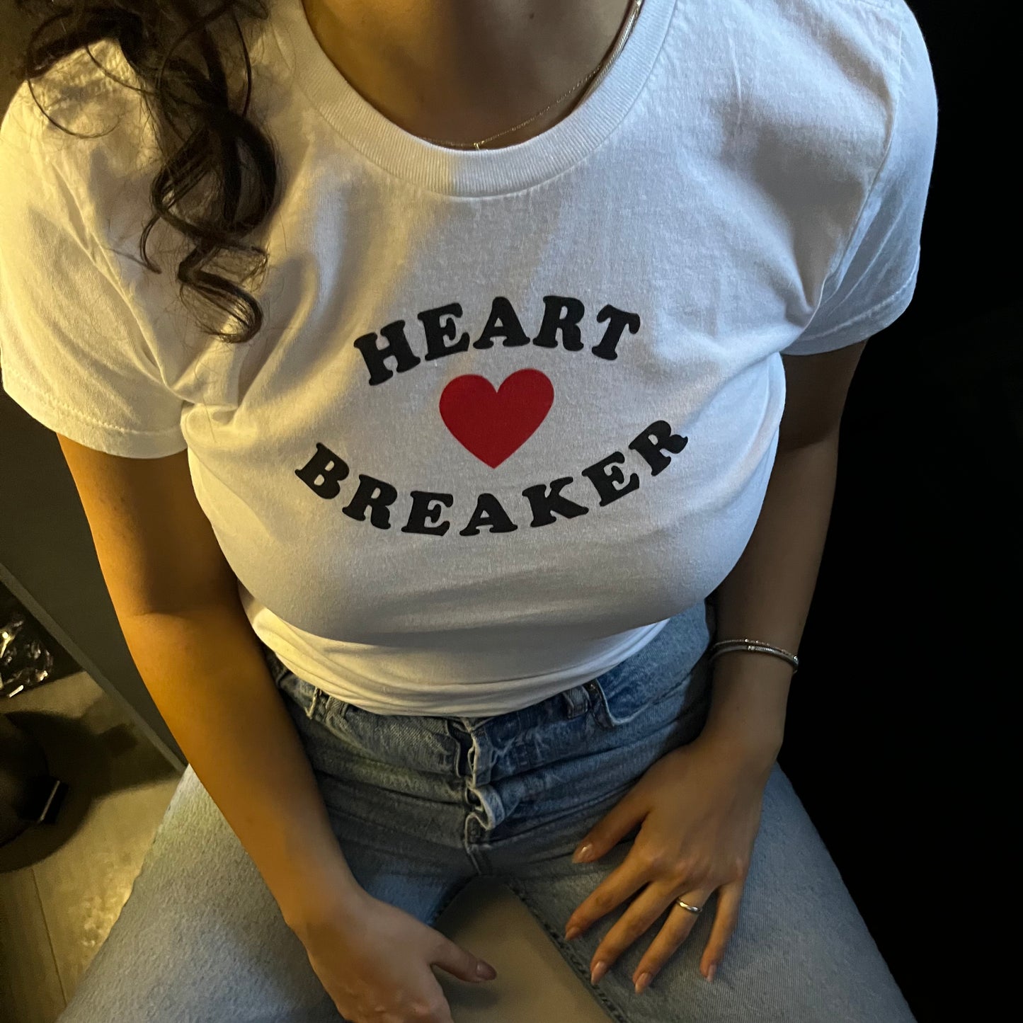 Heart Breaker Women's Softstyle Baby T-Shirt