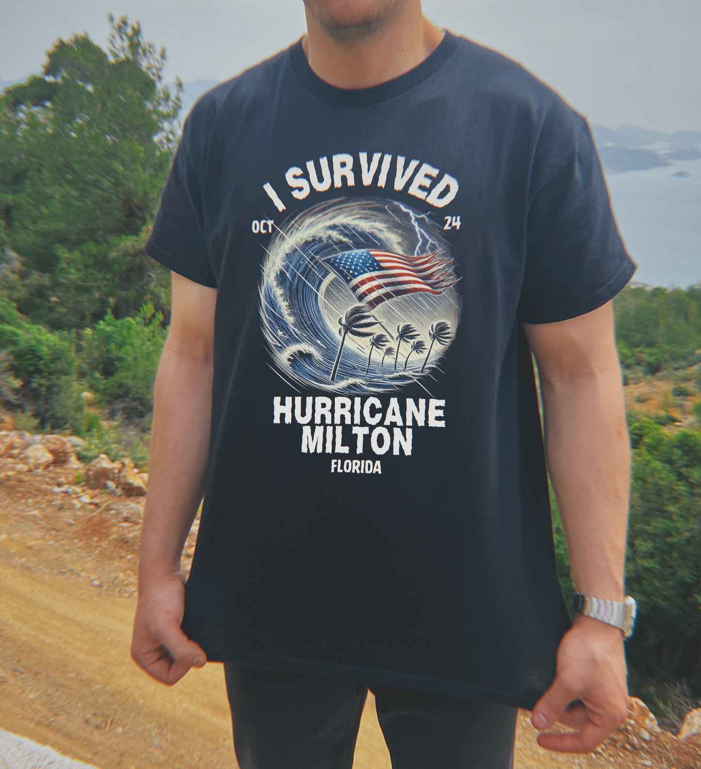 Florida Strong Survivor Shirt – I Survived Hurricane Milton 2024