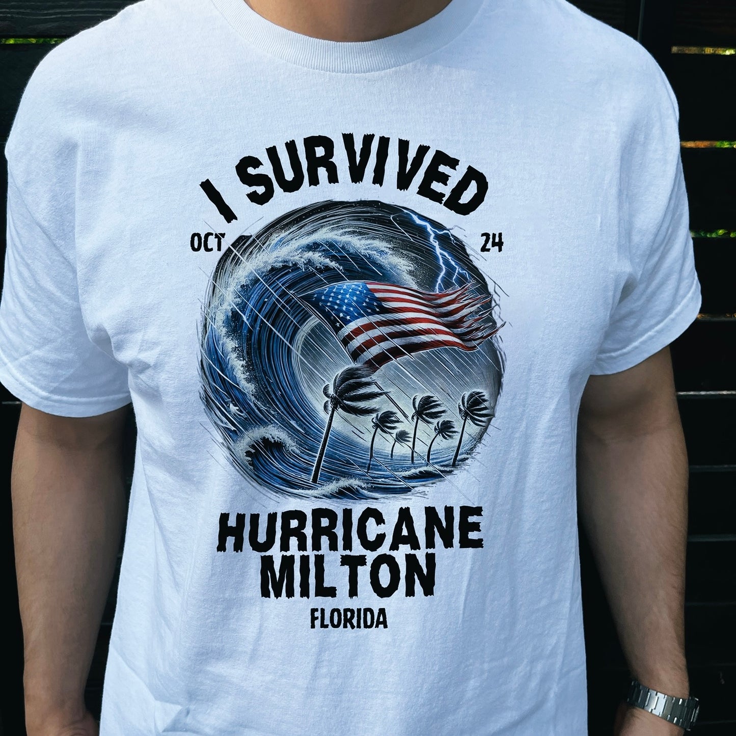 Florida Strong Survivor Shirt – I Survived Hurricane Milton 2024