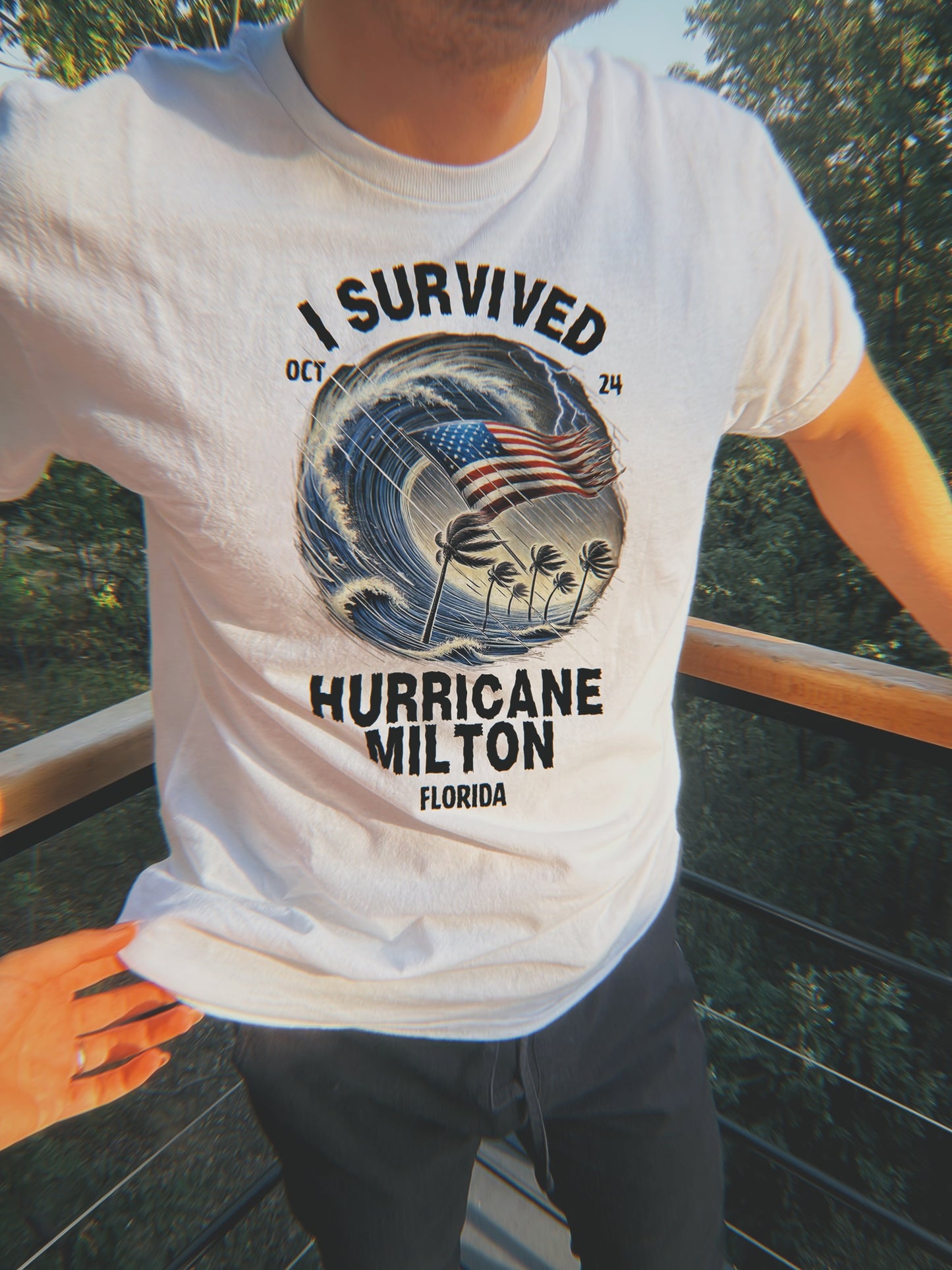 Florida Strong Survivor Shirt – I Survived Hurricane Milton 2024