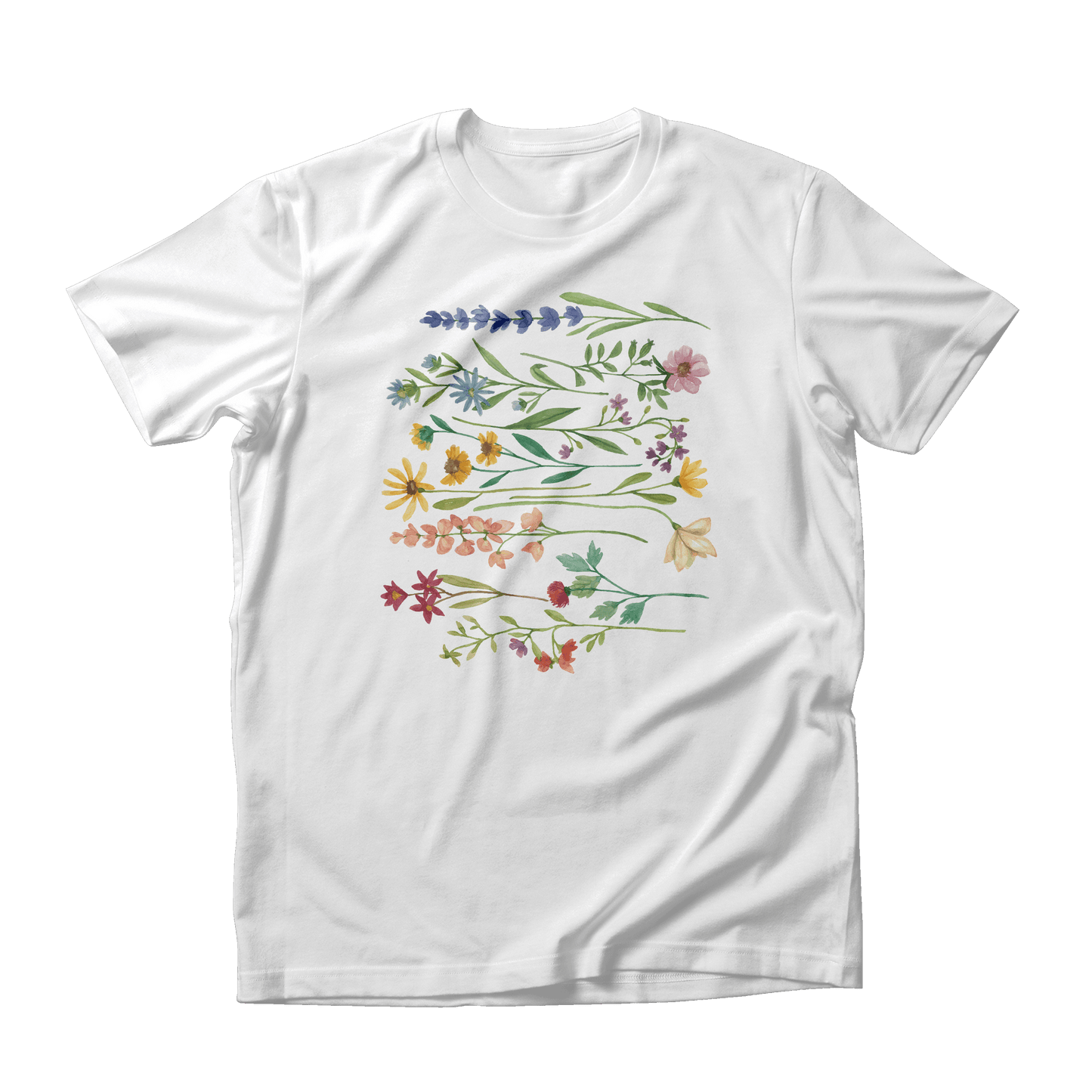 Boho Wildflowers Shirt - Perfect Gift for Her | Aesthetic Floral Top