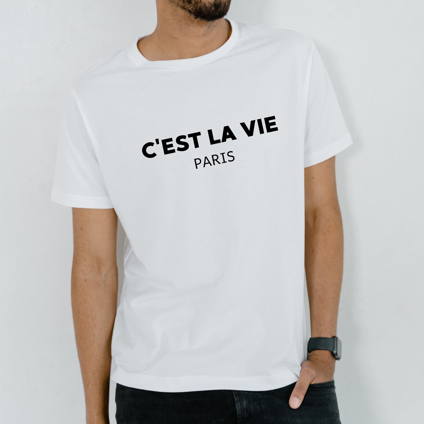 C'est La Vie Paris T-Shirt - Perfect Gift for Paris Lovers | French Inspired Present for Her