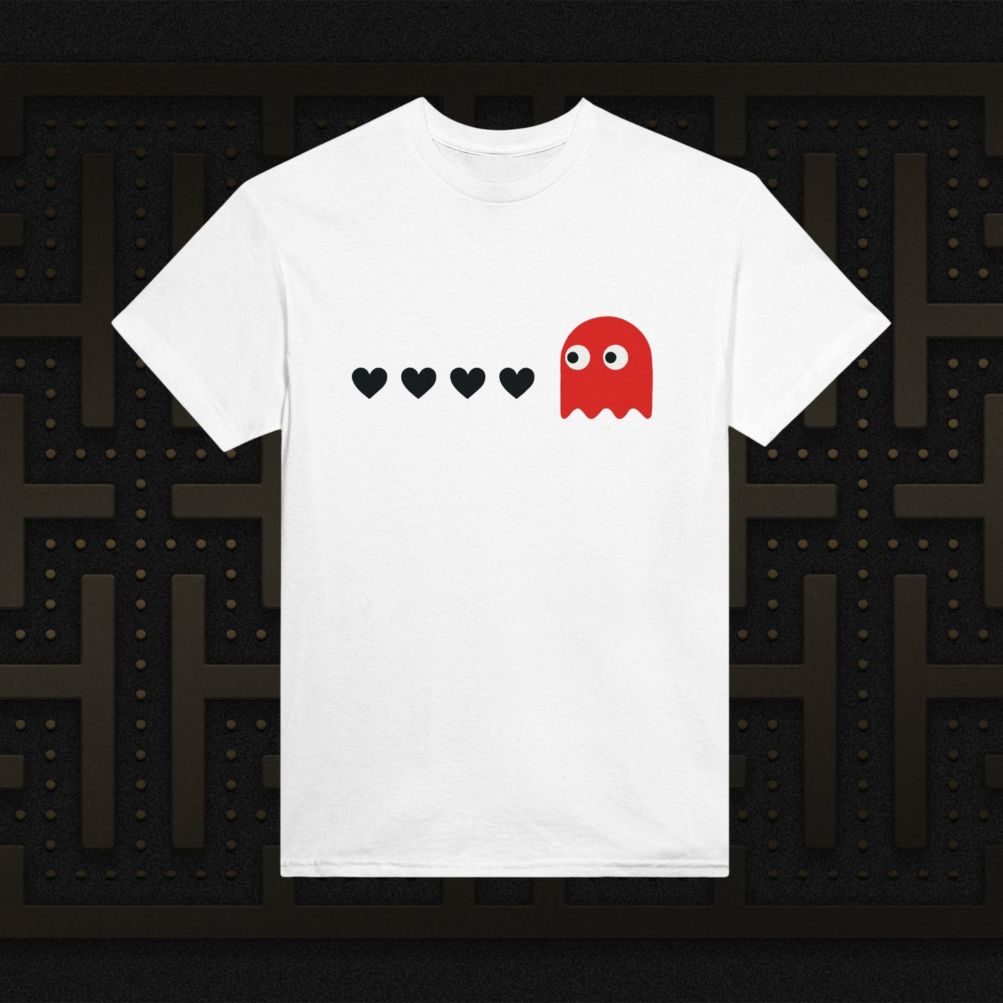 Pac-man Ghost Matching Shirt | Gaming Couple T-shirt