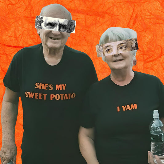 She's My Sweet Potato I Yam T-shirt-Couple Matching Tee