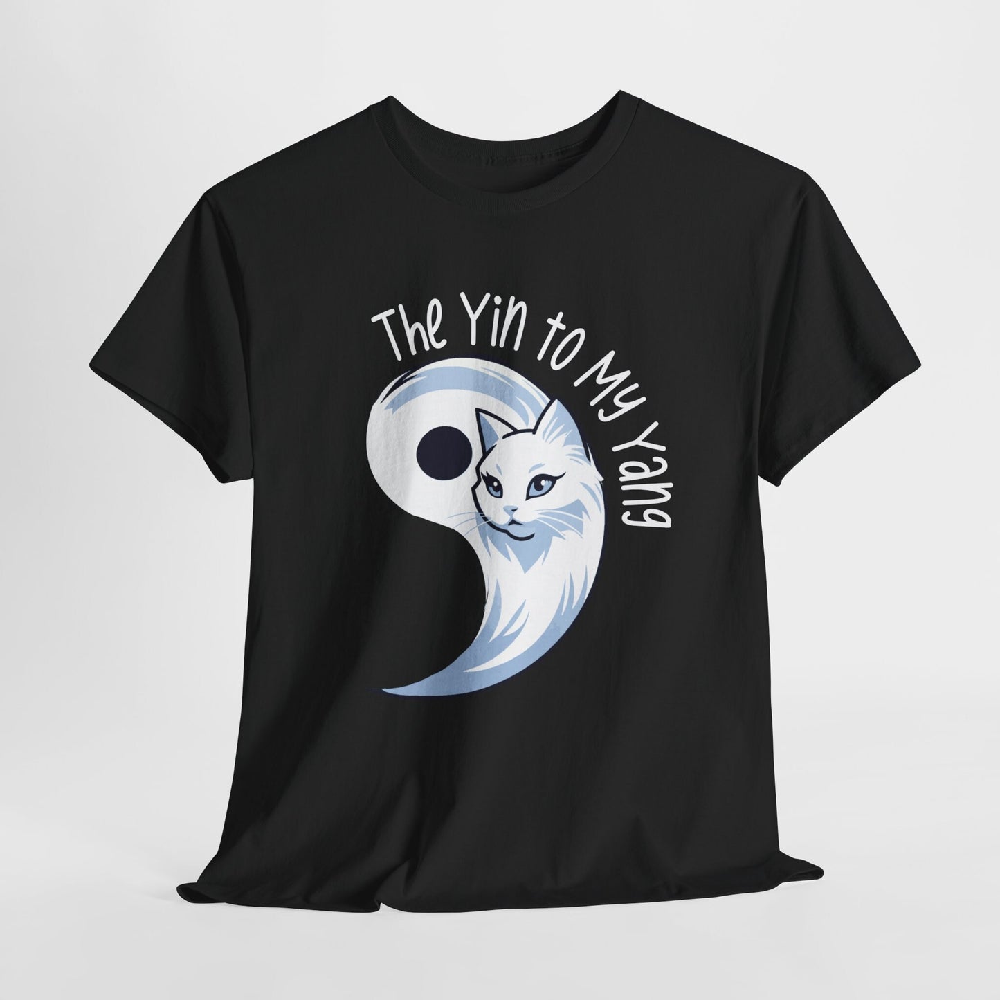 Yin-Yang Matching Shirt, Catlover Couple T-shirt, Cat Yin And Yang, Bestie Matching Shirt, Sweet Kittens Unique Mom and Dad Aesthetic Gift