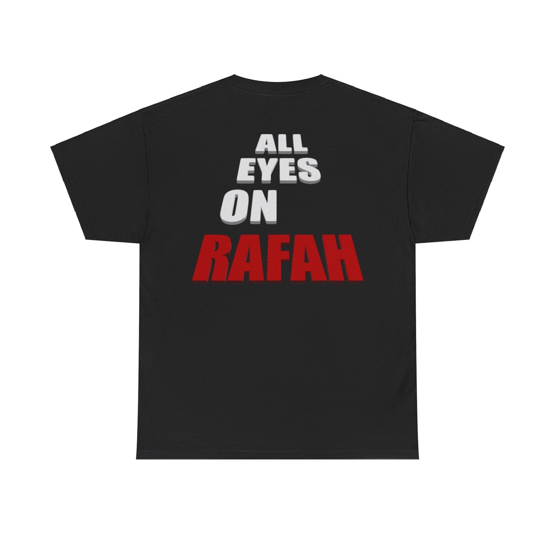 All Eyes On Rafah Shirt, Rafah on Fire Palestinian Tee, Support Palestinians Crewneck, Pro Palestine Protest T-shirt