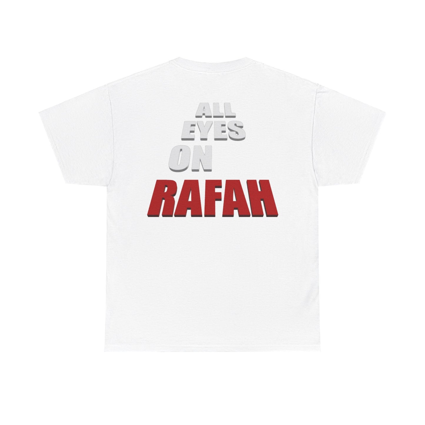 All Eyes On Rafah Shirt, Rafah on Fire Palestinian Tee, Support Palestinians Crewneck, Pro Palestine Protest T-shirt