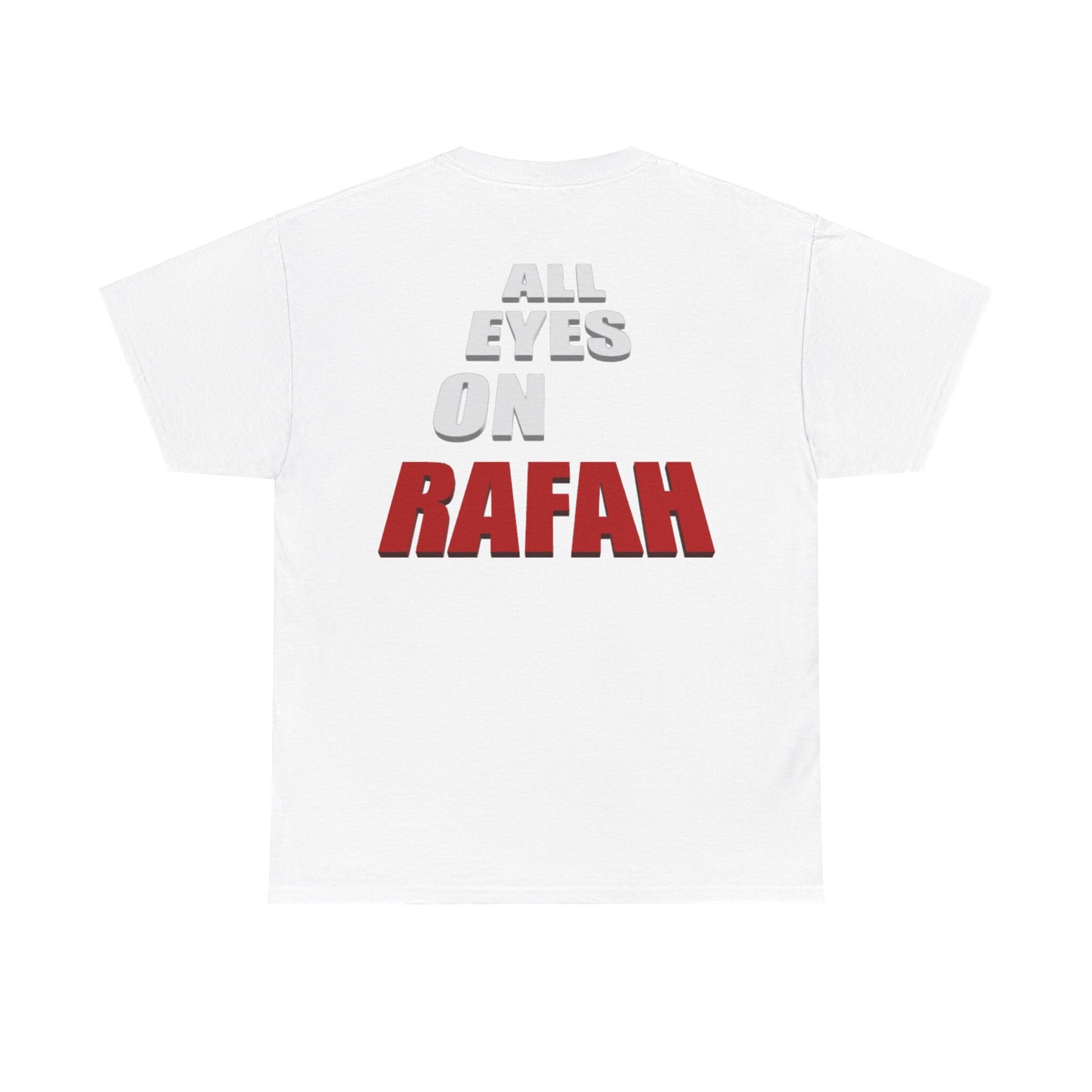 All Eyes On Rafah Shirt, Rafah on Fire Palestinian Tee, Support Palestinians Crewneck, Pro Palestine Protest T-shirt